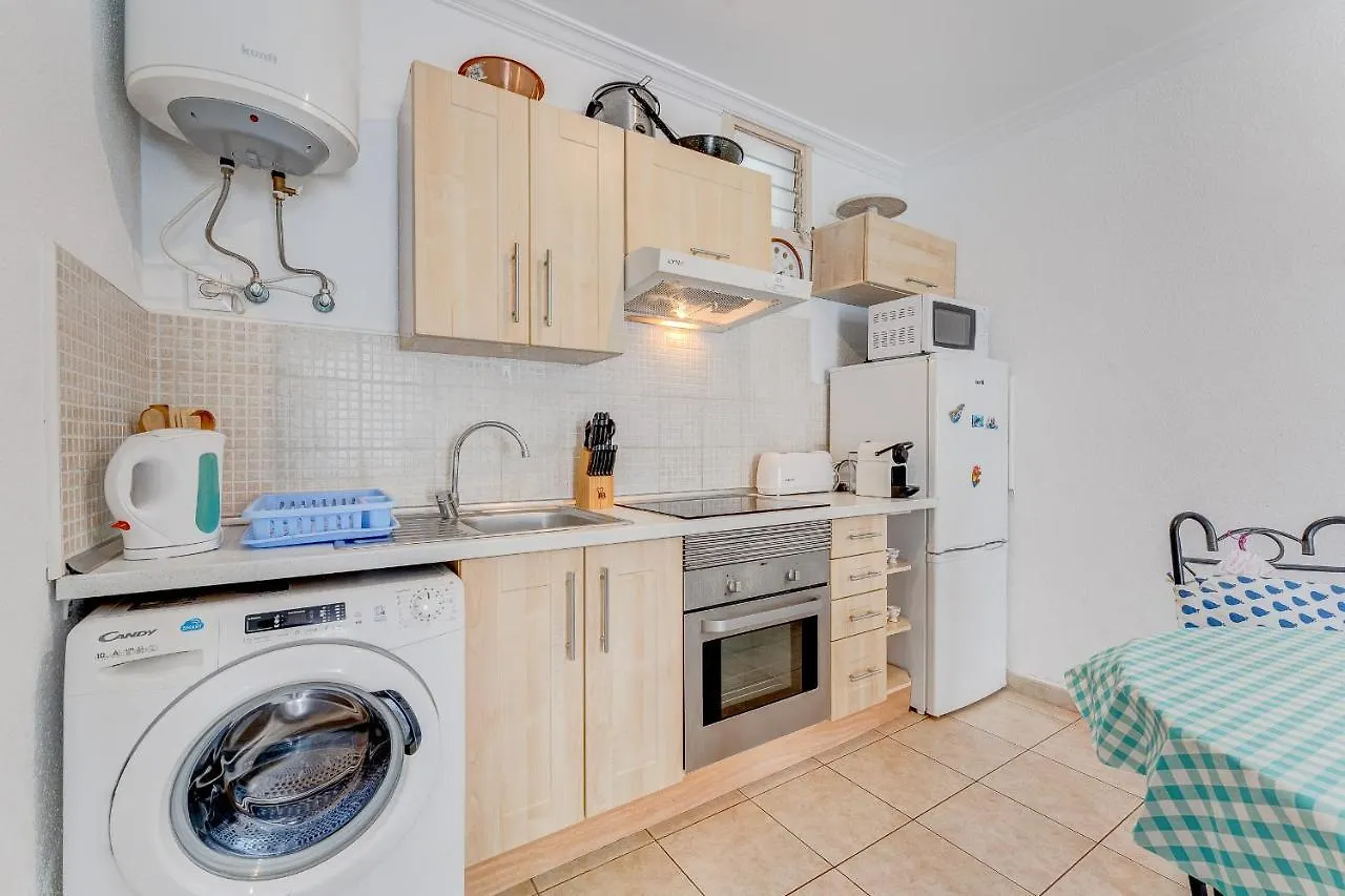 Los Cristianos Apartamento Con Terraza Piscina Wifi Arona  Apartmán